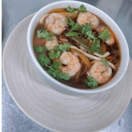 Shrimp Noodles Soup